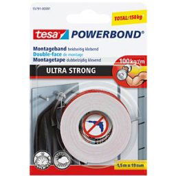 TESA 55791 - tesa Powerbond® Ultra Strong 1.5 m x 19 mm