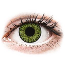 Fresh Green contact lenses - Power - TopVue Color (10 daily coloured lenses)