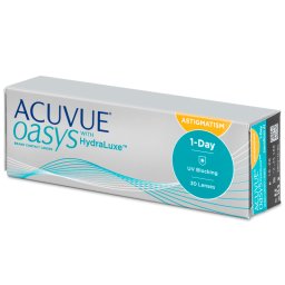 Acuvue Oasys 1-Day with HydraLuxe for Astigmatism (30 lenses)
