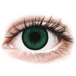 Green Amazon contact lenses - SofLens Natural Colors (2 monthly coloured lenses)