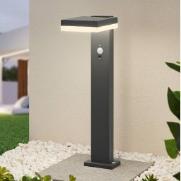 Lindby Laira LED solar pillar light 50 cm