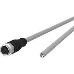 METZ CONNECT MC 142MLA20100 - Sensor cables, M12, 4-pin, coupling > open end, 10 m