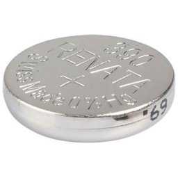 RENATA 390 - Renata, silver oxide, 60 mAh, 11.6 x 3.1 mm