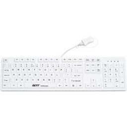 GETT KG25219 - Keyboard, USB, white, IP68, disinfectable