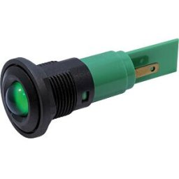 CML TECHNOLOGIES 19401235 - LED signal light, green, 230 VAC, Ø16 mm, 255 mcd