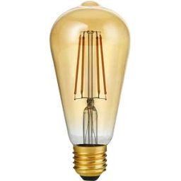 SCHIEFER LIGHTING SCHI LX276464005 - LED bulb E27, 8 W, 640 lm, 2200 K, filament, dimmable