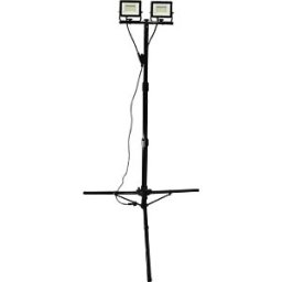 MÜLLER LICHT MLI 21600058 - Boston LED construction light, 2x 30 W, 3380 lm, 4000 K, IP65, t