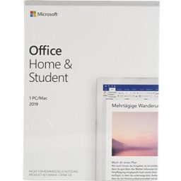 MICROSOFT OFFICE 2019HS DE - Software, Office 2019 Home & Student (PKC)
