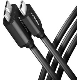 AXAGON AXG BUMM3-CM10AB - USB 3.0 cable, USB-C connector to Micro B connector, 1 m