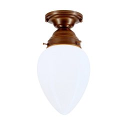 Berliner Messinglampen Bill - a ceiling light made of Berlin brass