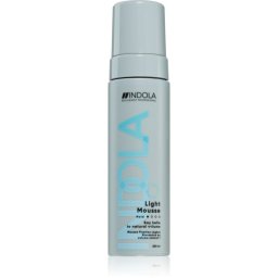 Indola Light Mousse Hair Mousse for natural hold 200 ml