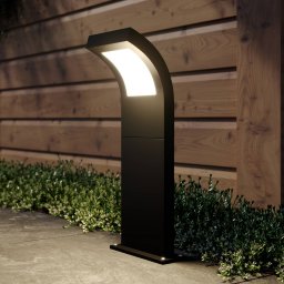 Arcchio LED path light Advik, IP65, 60 cm, anthracite, metal