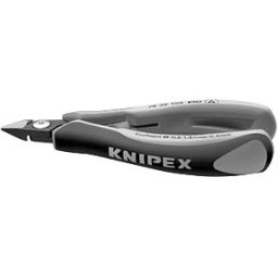 KNIPEX KN 79 32 125 ESD - Electronics side cutters, pointed with bevel, ESD