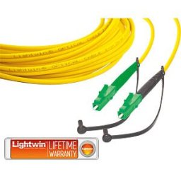 LIGHTWIN LSP-09 LCA-LCA3 - Simplex fibre optic patch cable, SM OS2, LC/APC - LC/APC, 3.0 m