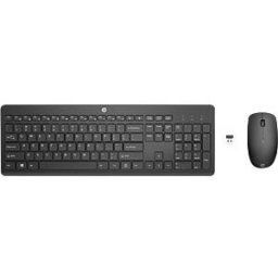 HEWLETT PACKARD HP 18H24AA - Keyboard/mouse combination, wireless, black, layout: DE