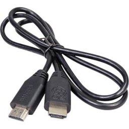 RPI HDMI-HDMI 2 - Raspberry Pi - Cable, HDMI to HDMI, 1m, black