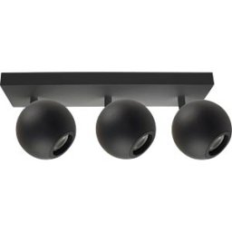 ENOVALITE ELED 700135 - Ceiling light, 3x GU10, black