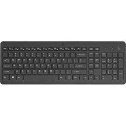 HEWLETT PACKARD HP 805T1AA - Wireless keyboard, USB, black, layout: DE