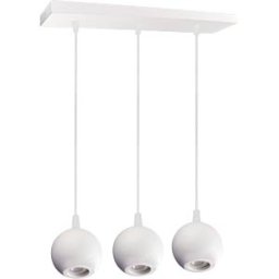 ENOVALITE ELED 700133 - Pendant light, 3x GU10, round, white
