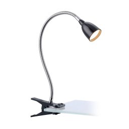 Markslöjd Tulip LED clip-on light, black