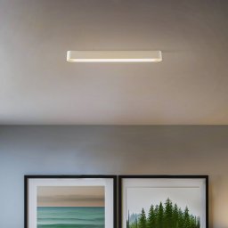 Nowodvorski Lighting Ceiling light Soft, 63 x 6 cm, white, aluminium, G13