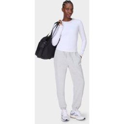 Sweaty Betty Essential Sculpt Long Sleeve Top White womens