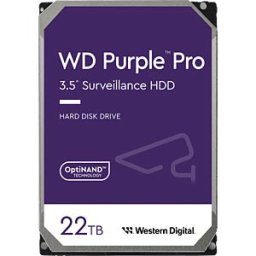 WESTERN DIGITAL WD221PURP - 22TB Festplatte WD Purple Pro - Video