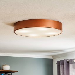 TEMAR LIGHTING Cleo 500 ceiling light, Ø 50 cm, copper