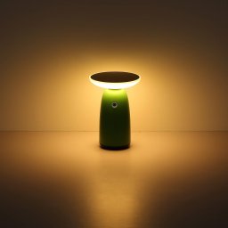 Globo LED solar table lamp 36625, white, metal, 23 cm, dimmable