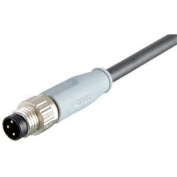 CONEC SAL8 RS35 - SAL M8 x 1, 3-pin, 5 m, cable plug