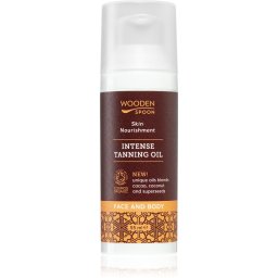 WoodenSpoon Skin Nourishment Caring Body Oil for a deep tan 50 ml