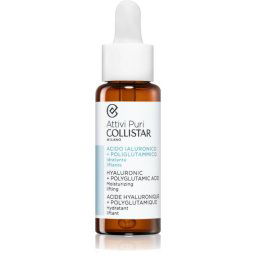 Collistar Attivi Puri Hyaluronic + Polyglutamic Acid Serum Lifting Facial Serum with hyaluronic acid 30 ml
