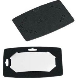 DURABLE 827201 - Name badge, 40x75 mm, with inserts, black, 20 pieces