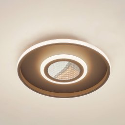 Lindby LED ceiling light Selian, dimmable, Infinity Tunnel