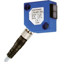 CONTRINEX LTS 3031 303 - Light sensor, reflex, 13x30 mm, 600 mm, M8