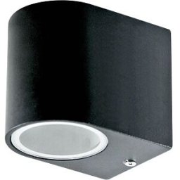 V-TAC VT-7508 - Wall light, GU10, black, IP44