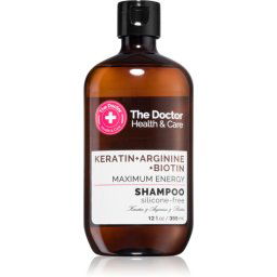 The Doctor Keratin + Arginine + Biotin Maximum Energy Keratin Shampoo for hair strengthening and shine 355 ml