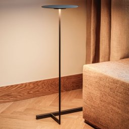 Vibia Flat LED floor lamp 96 cm grey L1, dimmable