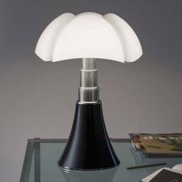 Martinelli Luce LED table lamp Pipistrello Med, brown, dimmable