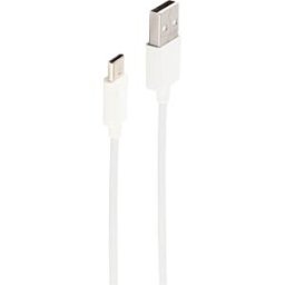 SHIVERPEAKS SHVP BS14-13043 - Sync & charging cable, USB-A -> USB-C, 2.0 m, white
