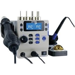 ATTEN STATION ST-8802 - Soldering station, hot air station, ST-8802, 2-channel, 65/800 W