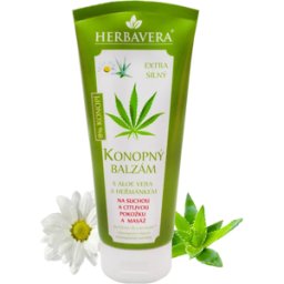 Herbavera Hemp Balm With Aloe Vera, 200 Ml