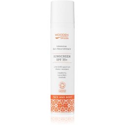 WoodenSpoon Skin Nourishment Sun Lotion for Face and Body SPF 35 100 ml