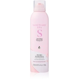 Sanctuary Spa Lily & Rose Natural Oils Shower Foam with nourishing effect 200 ml