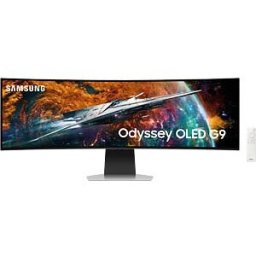 SAMSUNG SM S49DG954SU - 124 cm curved smart monitor, OLED, USB, loudspeaker, silver