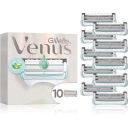 Gillette Venus Satin Care Pubic Hair&Skin Replacement Blades to trim the bikini line 10 pc