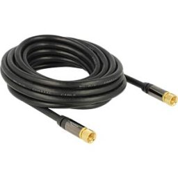 DELOCK 88921 - Connection cable, F plug, 5 m