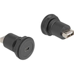 DELOCK 66742 - Adapter USB 2.0 A socket > Mini B socket, built-in