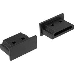 DELOCK 64030 - Dust cover, HDMI-A socket without handle, 10 pieces, black