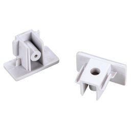 SLV End caps for single-circuit track white